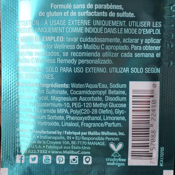 Malibu CPR and UnDoGoo Shampoo Packets and Cap Bundle Color Stain Remover - Picture 9 of 10